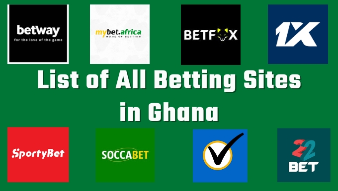 List of all Betting Sites in Ghana